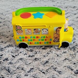 Interactive Yellow School Bus Toy
